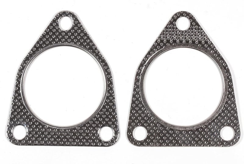 BEONEO -31718 Exhaust Pipe Flange Gasket Connector Gasket 3 holes for Chevrolet GMC Sierra Silverado 2500 3500 6.0L replace 13127-1 256-1093 G1063 G1063-S(2PCS) - Image 4